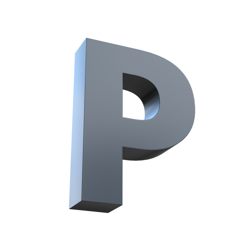 Объёмная буква буква для вывески